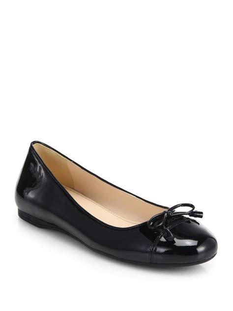 prada bow|prada padded ballet flats.